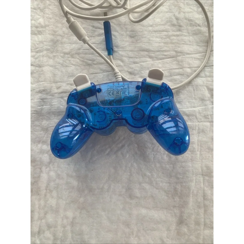 Rock Candy Wired Controller for Playstation 3 Blue - Untested